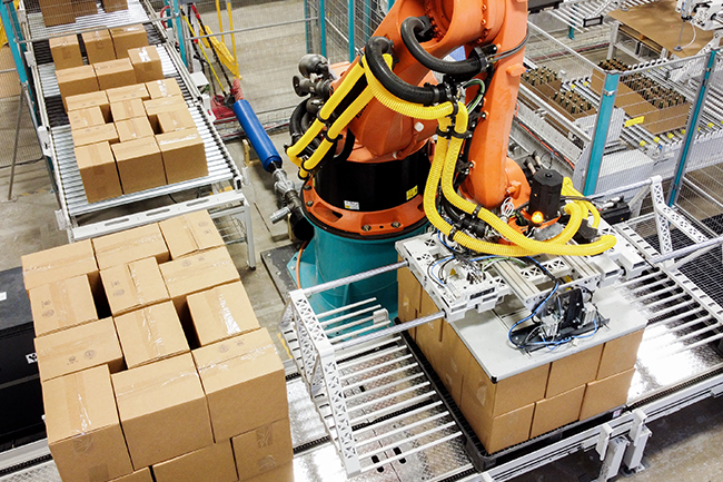 industries depalletizing automation