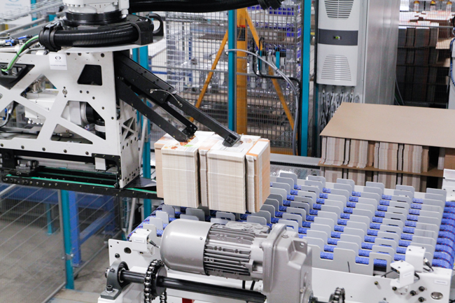 robotic destacker and restacker