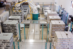 solution de dépalettisation robotisée