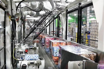 Tissue paper collating automation