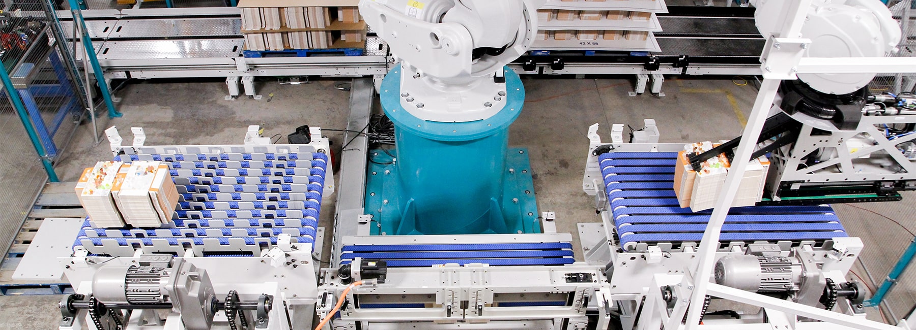 robotic destacker and restacker