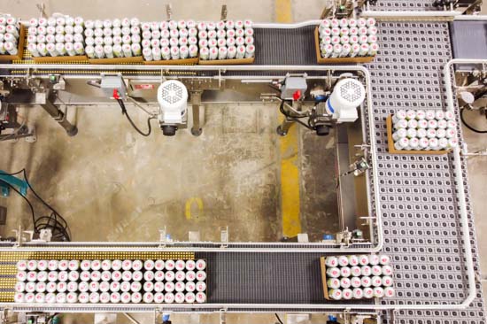 système décaissage de boisson