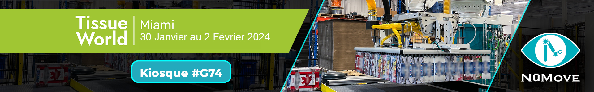 Tissue World 2024, vos spécialistes de l’automatisation y seront !