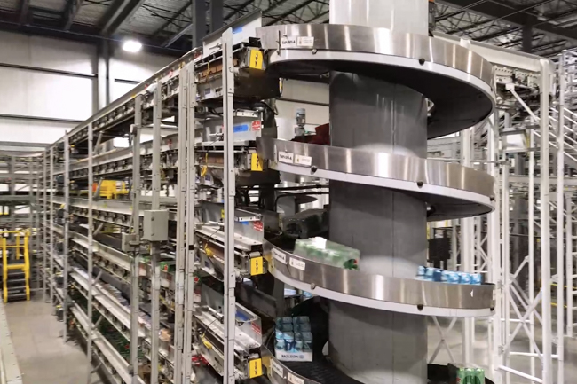 innopick automation beverage warehouse