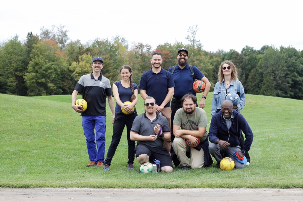 numove's team at the golf tournament organized by the Social Committee
