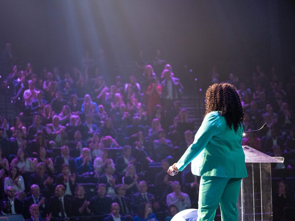 the crowd during Gala ESTim 2025