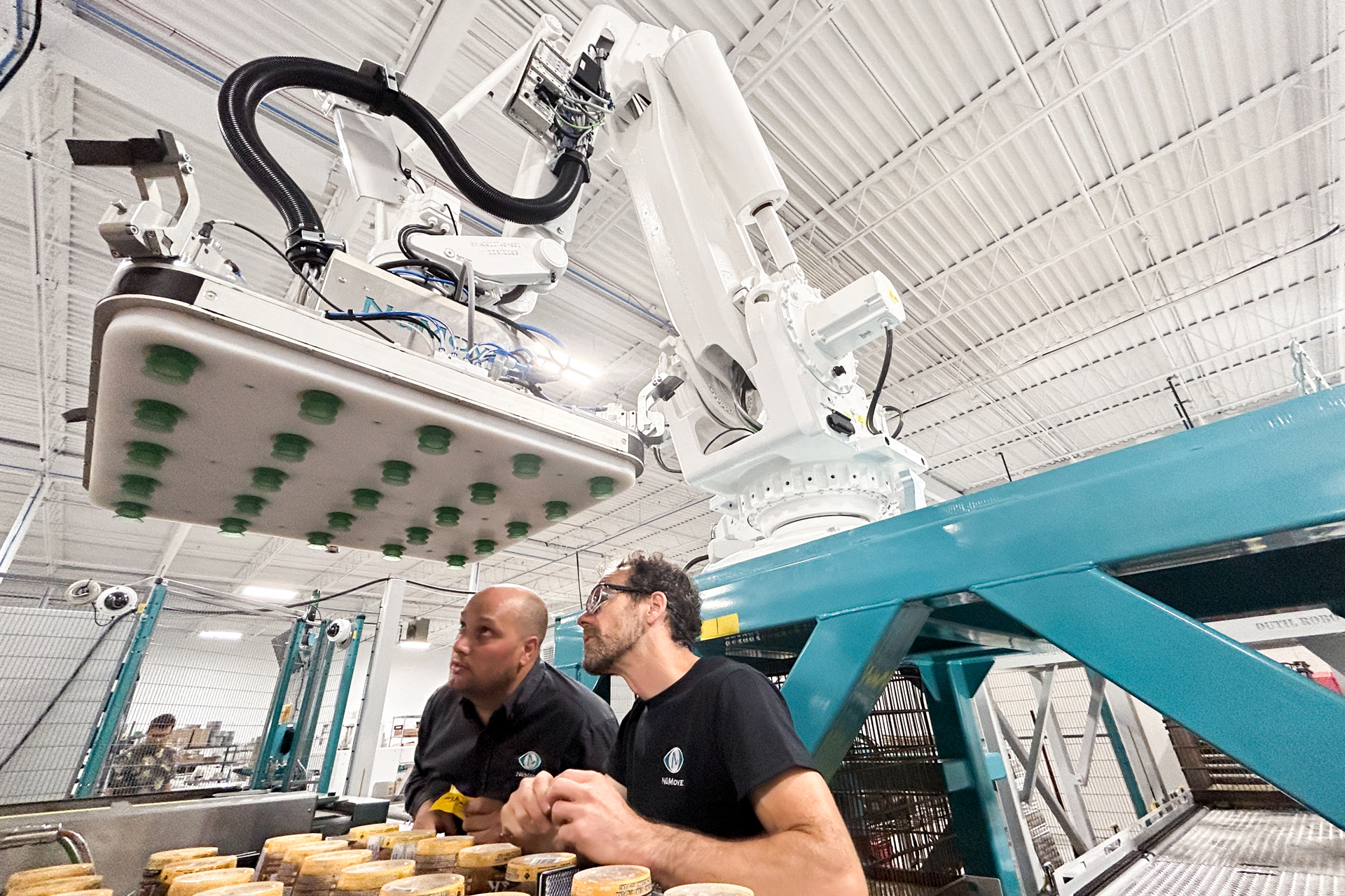 NūMove engineers in robot design