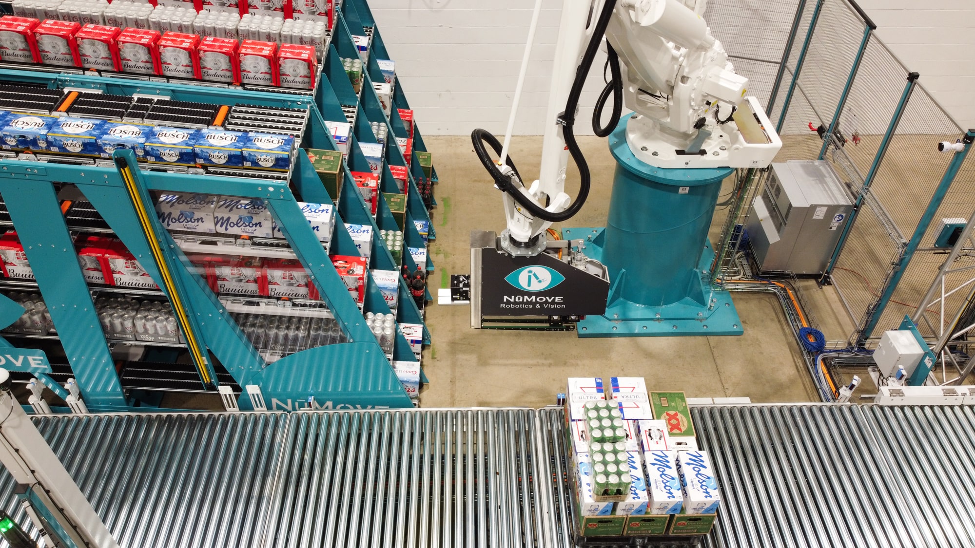 raptor dual robot system for order preparation solution