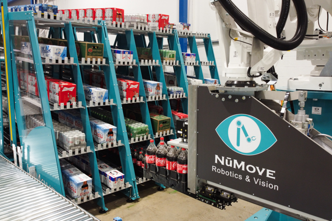 RAPTOR's palletizing section