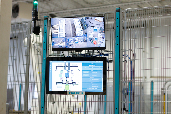 nulogik software integrated into a human machine interface