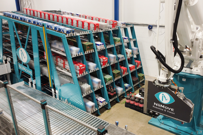 RAPTOR's palletizing section